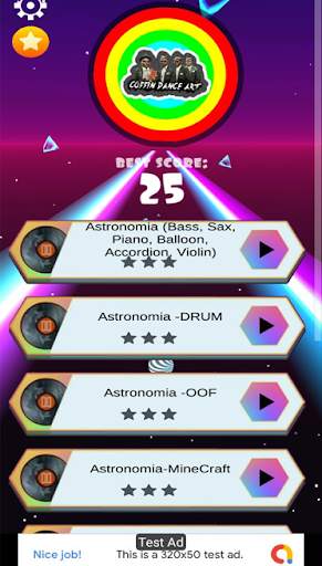 Astronomia Tiles Dancing Hop Coffin Dance Games screenshot 1