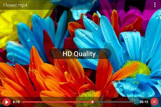 HD video player screenshot 1