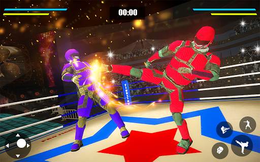 Real Robot Ring Fighting VS Wrestling Robot Game screenshot 11