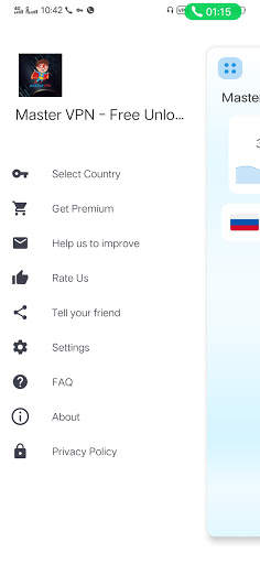 Master VPN - Free Unlock Proxy VPN screenshot 4