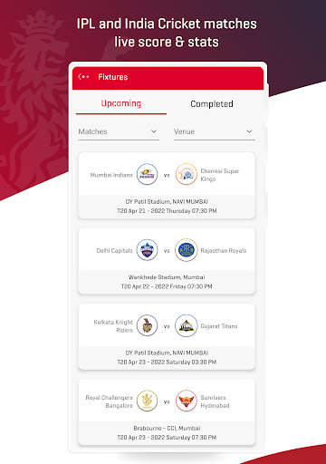 RCB Official- Live IPL Cricket screenshot 24