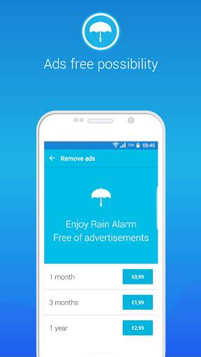 Rain Alarm Weatherplaza screenshot 4