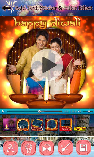 Diwali Video Maker with Music screenshot 4