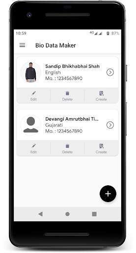 Marriage Bio Data Maker screenshot 1