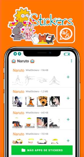 Naru Stickers for WhatsApp screenshot 1