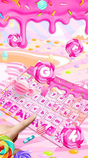 Cute Candy Keyboard screenshot 2