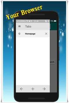 Internet Web Browser Free screenshot 3