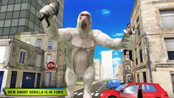 Angry Gorilla Rampage Attack Beast City Smasher screenshot 5