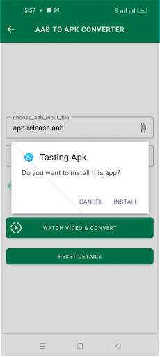 AAB to APK Converter Installer screenshot 5