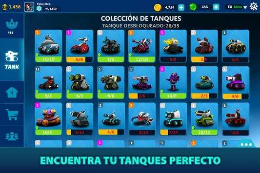 Online Tank Raid: Juego 3D de Tanques screenshot 2