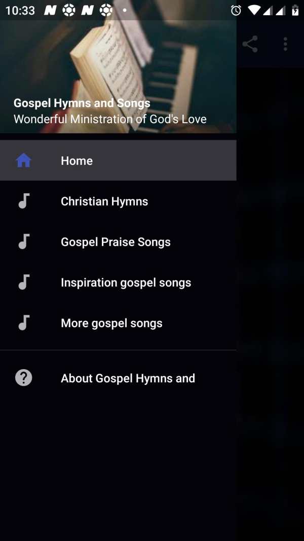 Gospel Hymn Songs (offline) screenshot 1