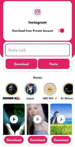 Solo Downloader - Social media video download app screenshot 2