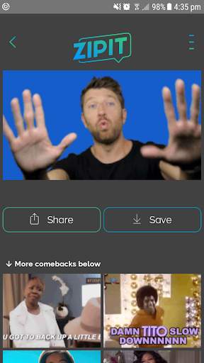 Zipit 6 تصوير الشاشة