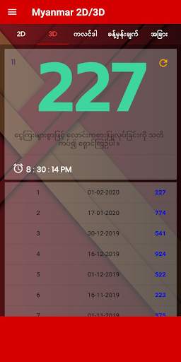 Myanmar 2D/3D (2020) स्क्रीनशॉट 3