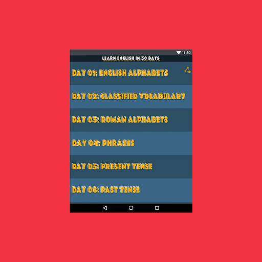 Learn English 30 Days Course screenshot 2