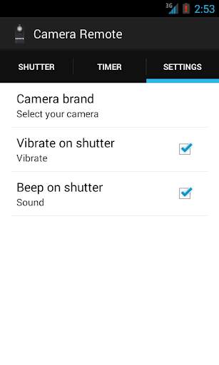 Camera Remote Control (free) screenshot 4