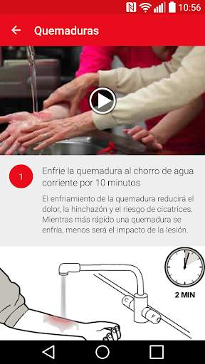 Primeros Auxilios - Cruz Roja Mexicana screenshot 2