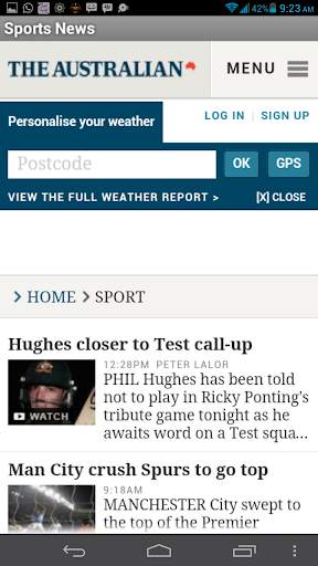 Sport News screenshot 8