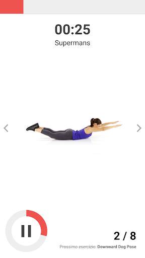 Allenamento pancia piatta principiante screenshot 3
