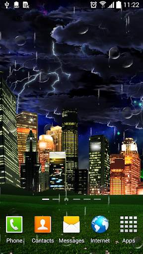 Thunderstorm Live Wallpaper screenshot 3