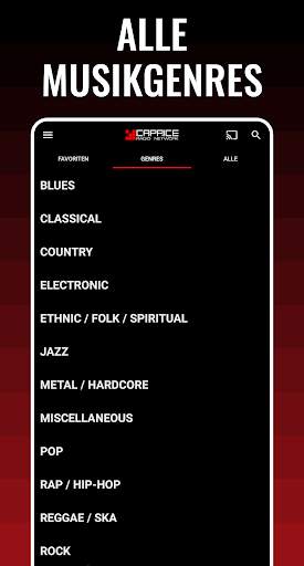 Radio Caprice: Online Musik screenshot 1