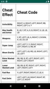 All GTA V Cheats screenshot 3