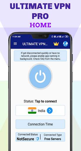 ULTIMATE VPN PRO 2020 APP - LATEST स्क्रीनशॉट 2