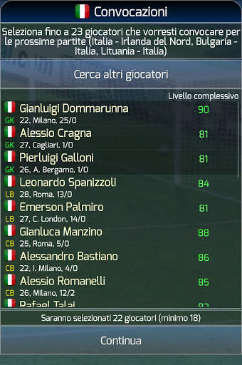 True Football National Manager screenshot 12