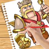 How to Draw: Clash of Clans 1.1
