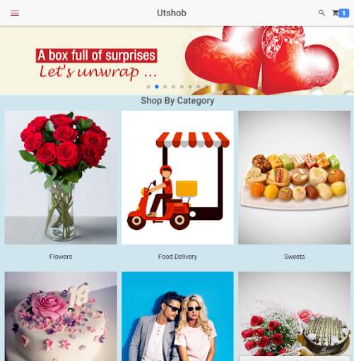 Utshob ecommerce app screenshot 2