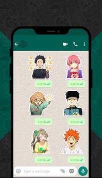 Anime Stickers for WhatsApp (WAStickerApps) screenshot 5