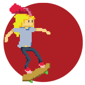 Funny Road The Skate Man icon