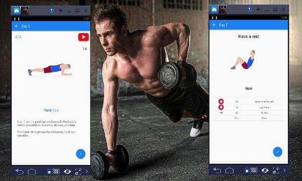Daily Workout Plan & Abs Workout- Weight Loss Tips screenshot 2