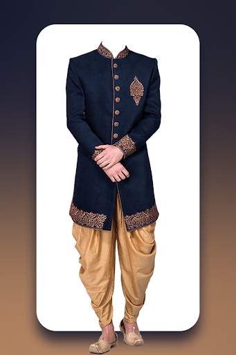 Men Sherwani Photo Suit Editor 1 تصوير الشاشة