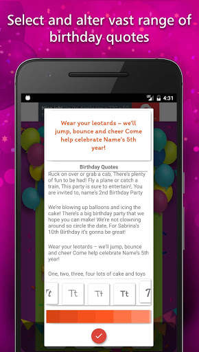Birthday Invitation Card Maker screenshot 4