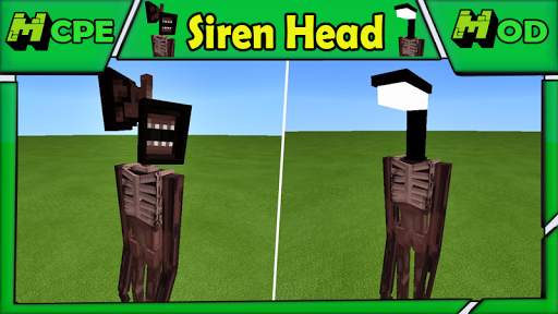 Siren Head mod Minecraft screenshot 1