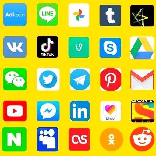 All social media apps 2020 15.0.0