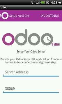 Odoo time скриншот 1