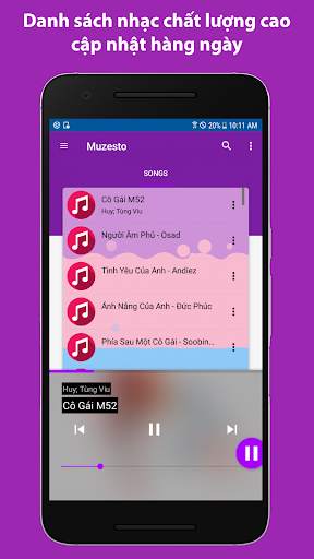 Musik Player -Tải nhạc chất lượng cao - lossless screenshot 2