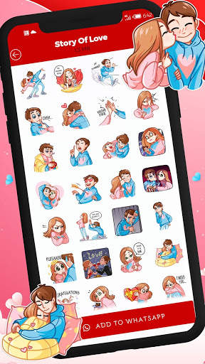 Love Stickers - 3d Stickers for whatsapp screenshot 4
