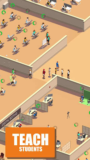 Idle School 3d - タイクーンゲーム screenshot 2