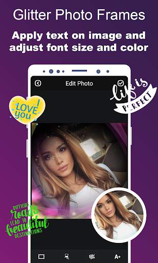 Glitter Photo Frames : Pictures Effects screenshot 3