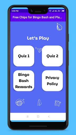 Free Chips for Bingo Bash and Play Quiz screenshot 1