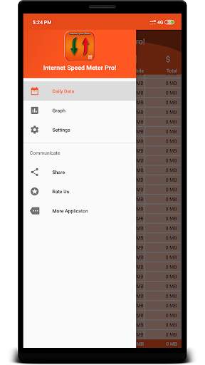 Internet Speed Meter Pro! screenshot 2