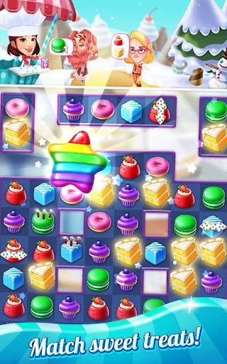 Crazy Cake Swap: Matching Game 7 تصوير الشاشة
