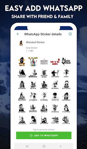 WAStickerApps - Shiva Sticker for WhatsApp screenshot 4