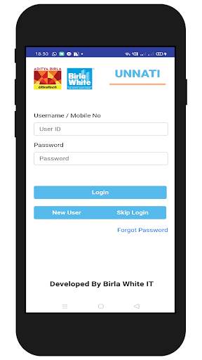 UNNATI Birla white screenshot 1