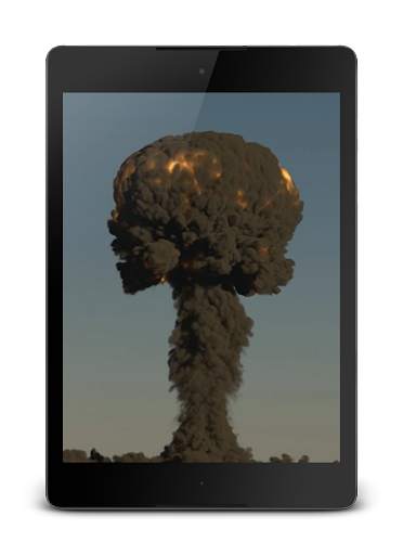 Nuclear Bomb 3D Live Wallpaper screenshot 1