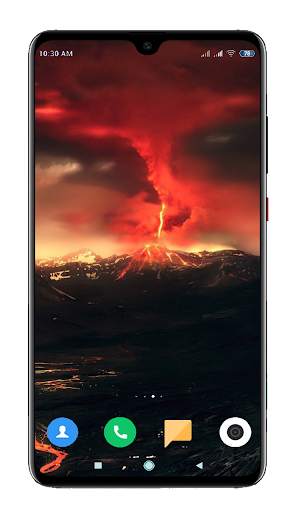 Volcano Wallpaper 4K screenshot 2