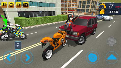 Simulator Sepeda Stunt Polisi screenshot 5